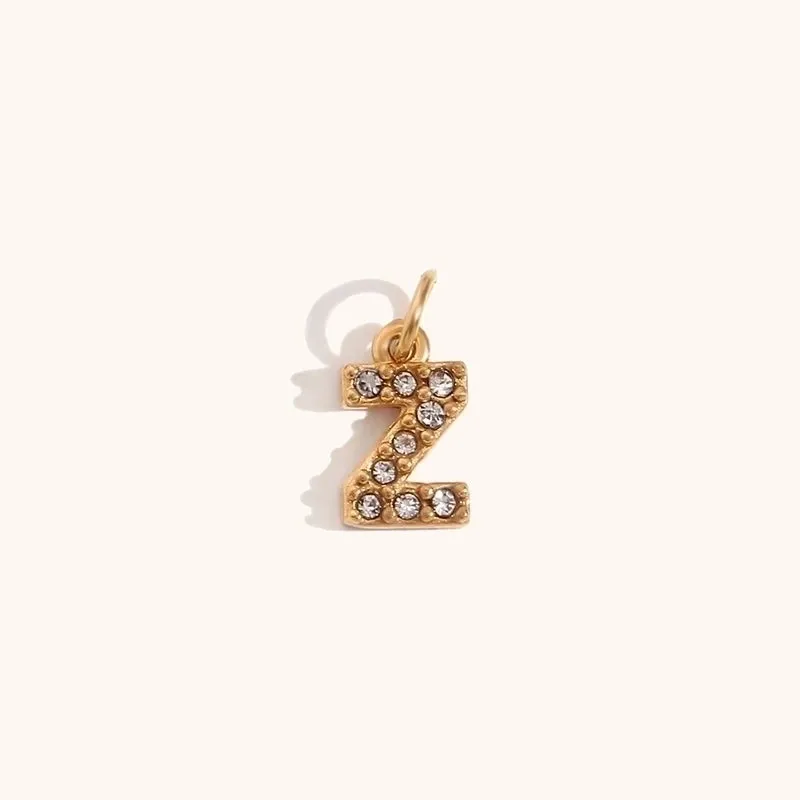 1 Piece Simple Style Letter Stainless Steel Plating Pendant Jewelry Accessories