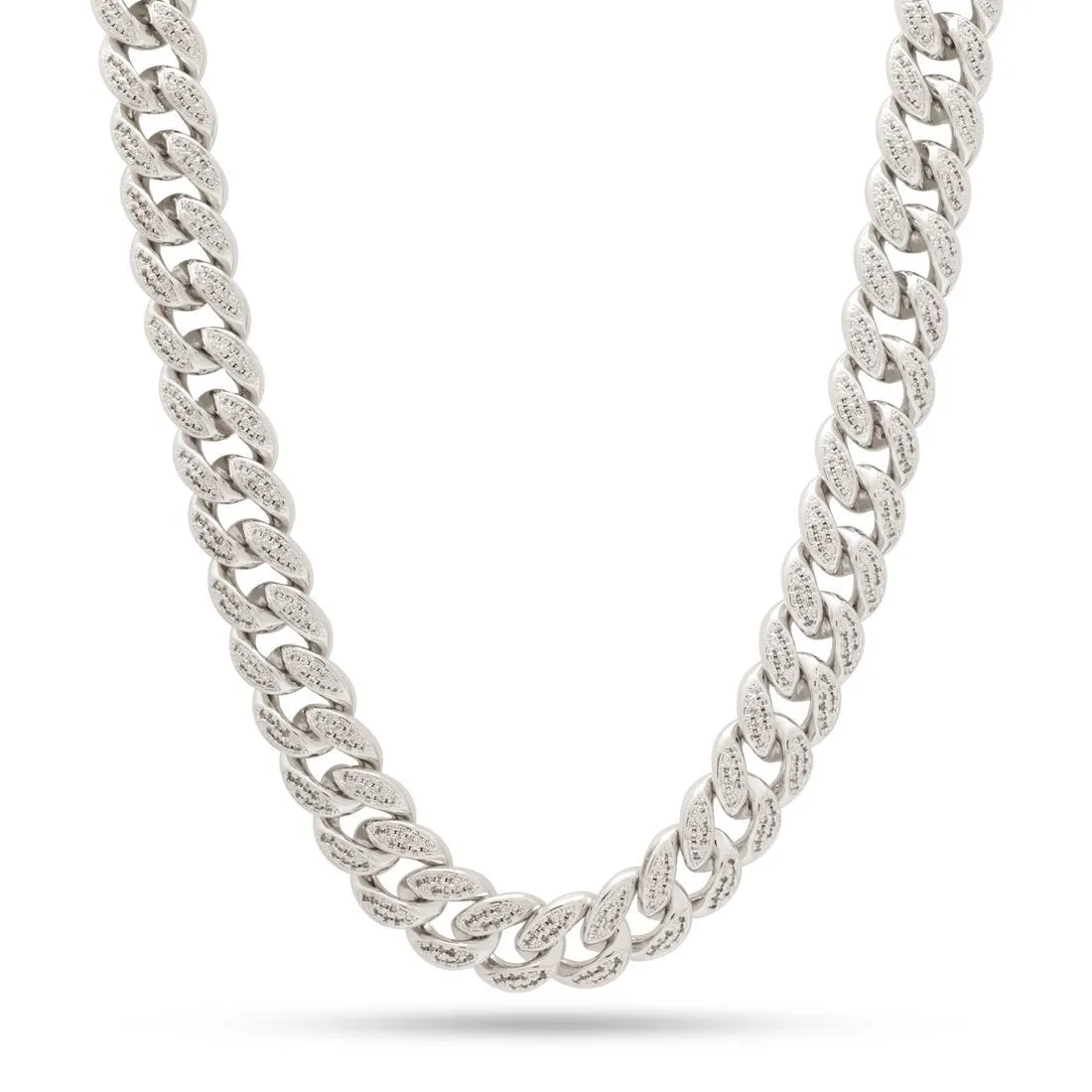 12mm Iced Miami Cuban Chain
