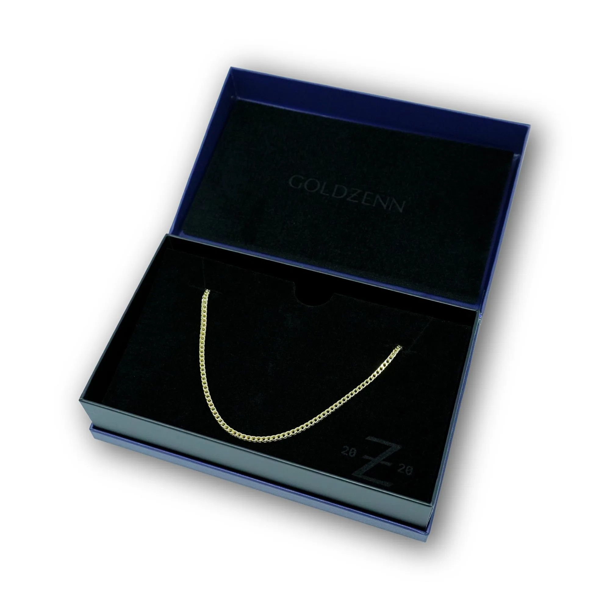 2mm-7mm Franco Chain - Hollow Yellow Gold