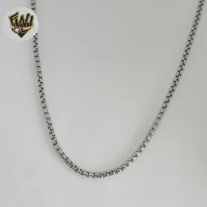 (4-3190) Stainless Steel - 3.5mm Alternative Box Link Chain.