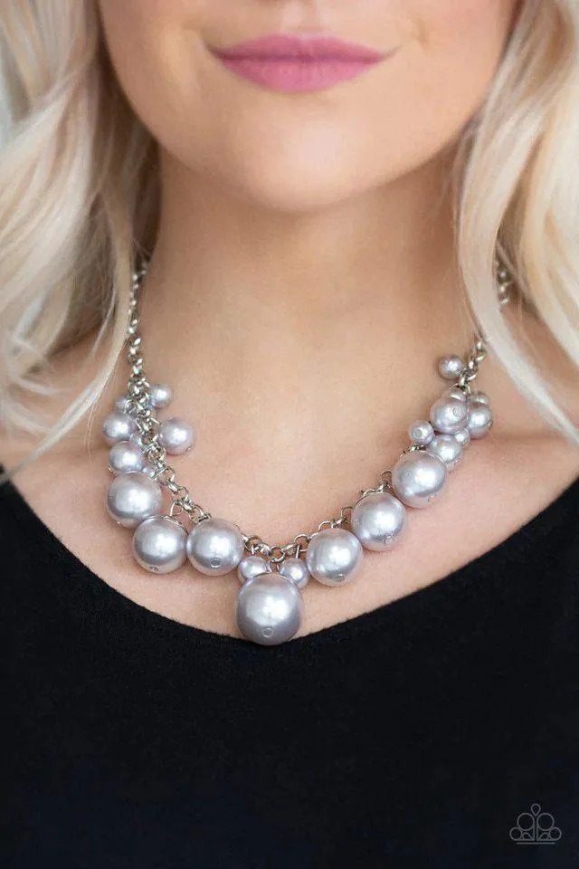Broadway Belle Silver Necklace - Paparazzi Accessories