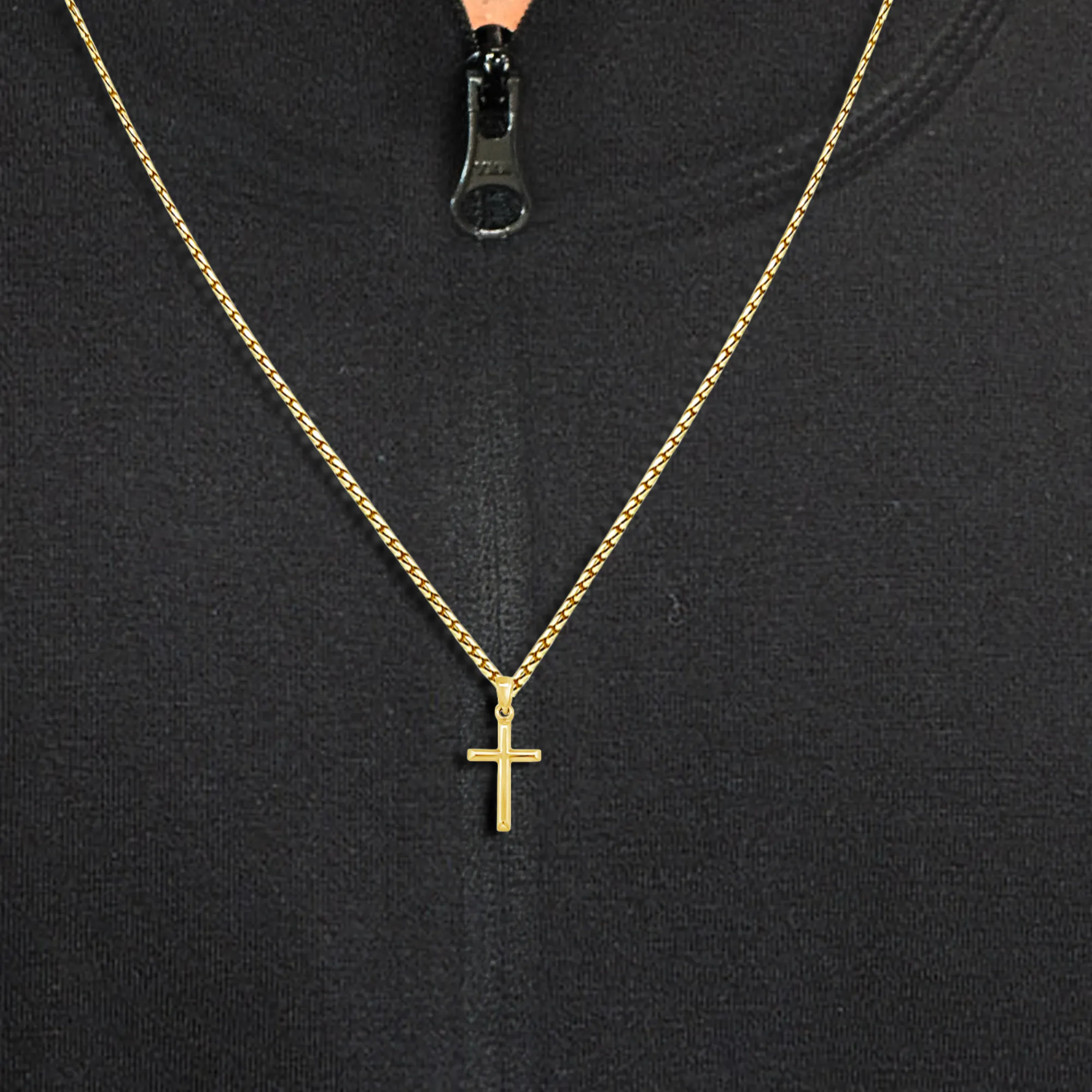 Classic Gold Cross Pendant