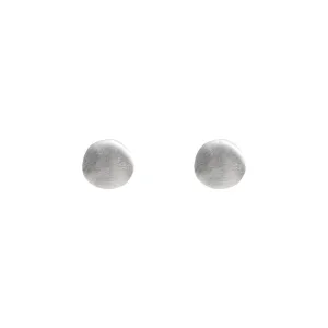 DISC STUDS - SILVER