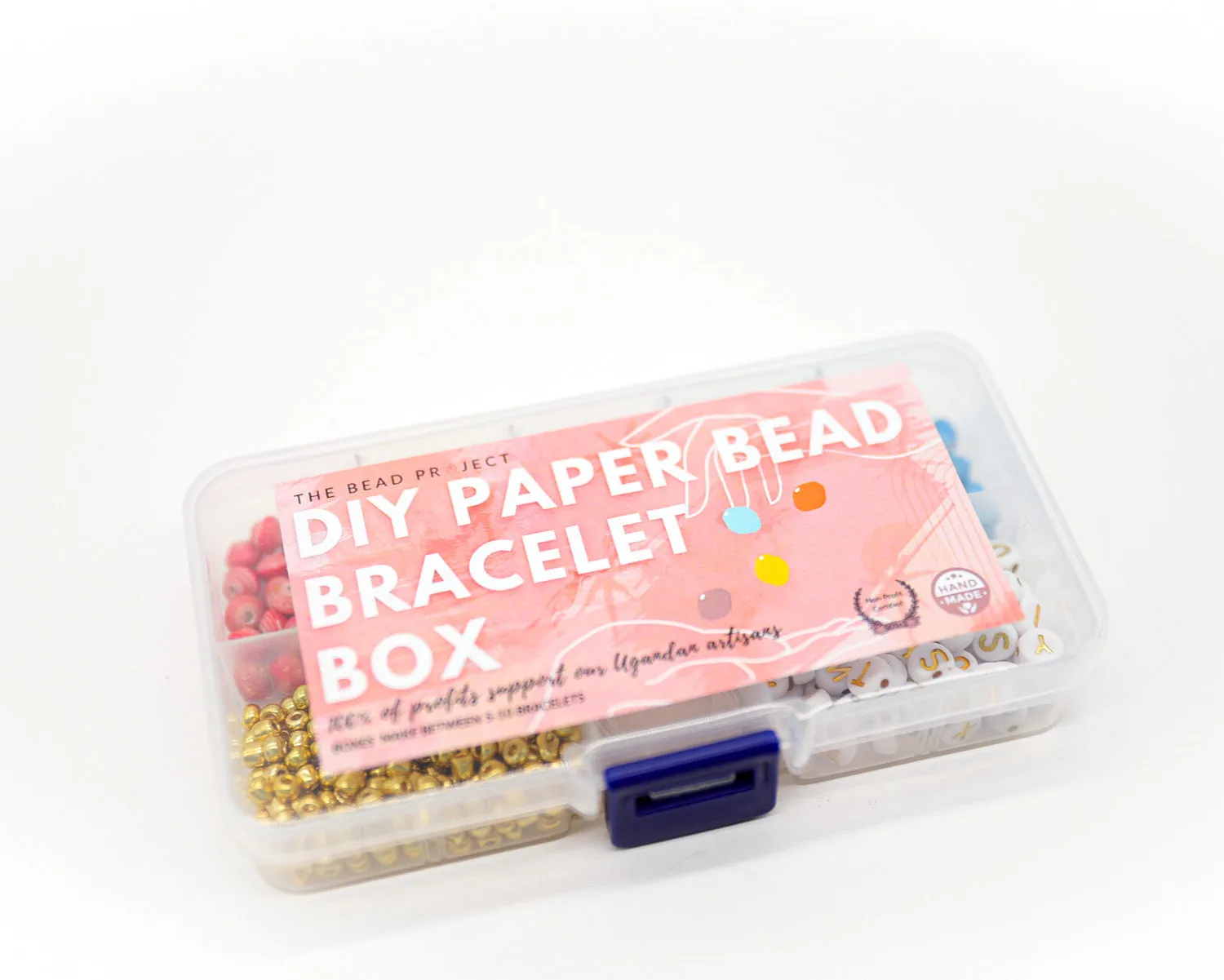 DIY Paper Bead Bracelet Set