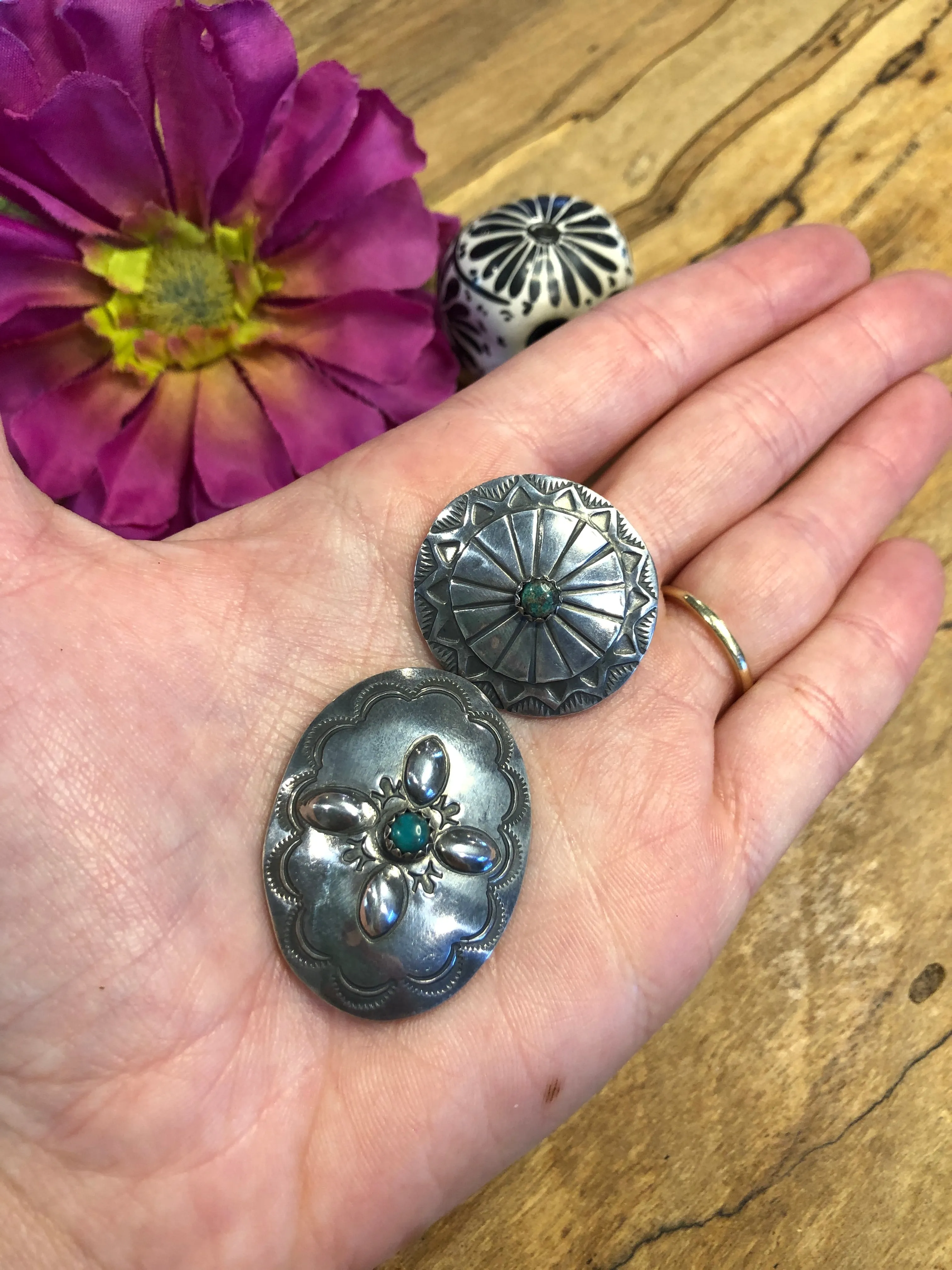 Individual Concho Buttons