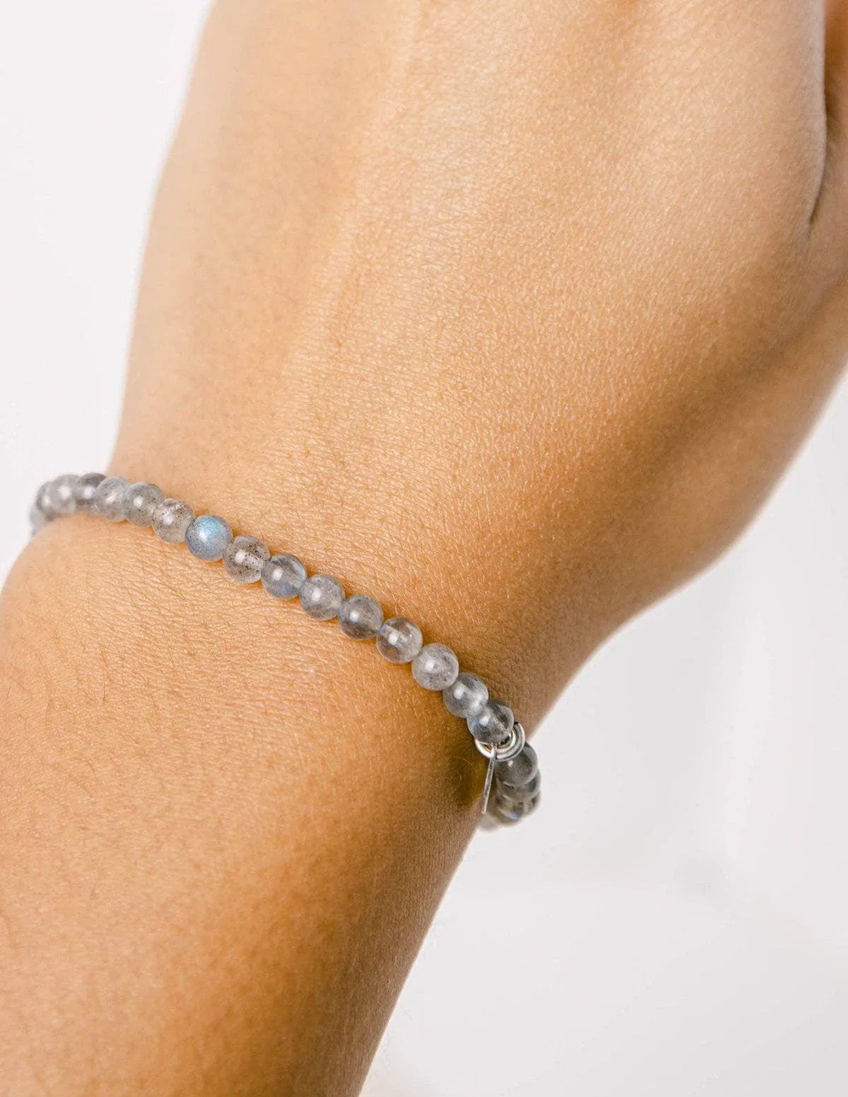 Labradorite Mini Gemstone Bracelet