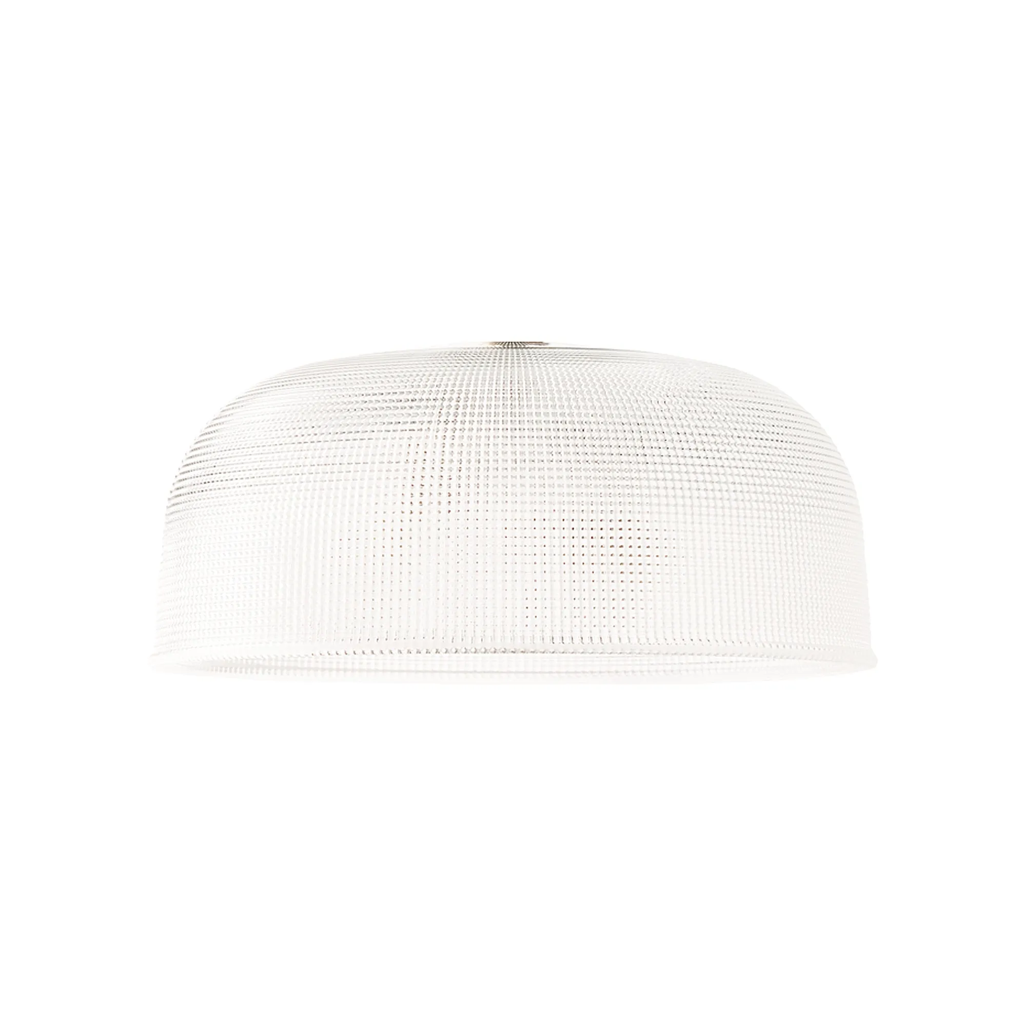 Larger Plexus shade in waffle glass