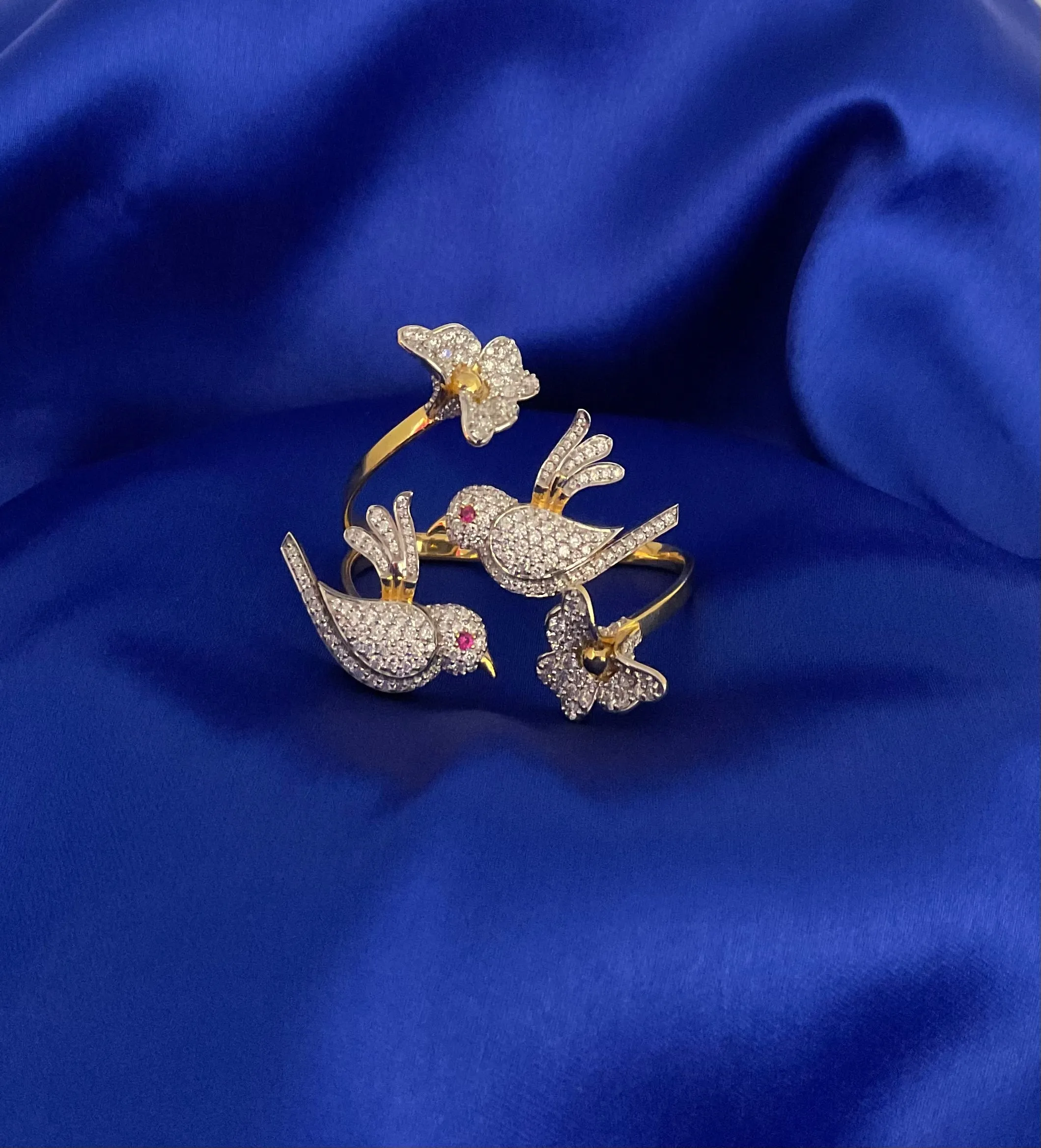 Lovebirds Elegance Ring