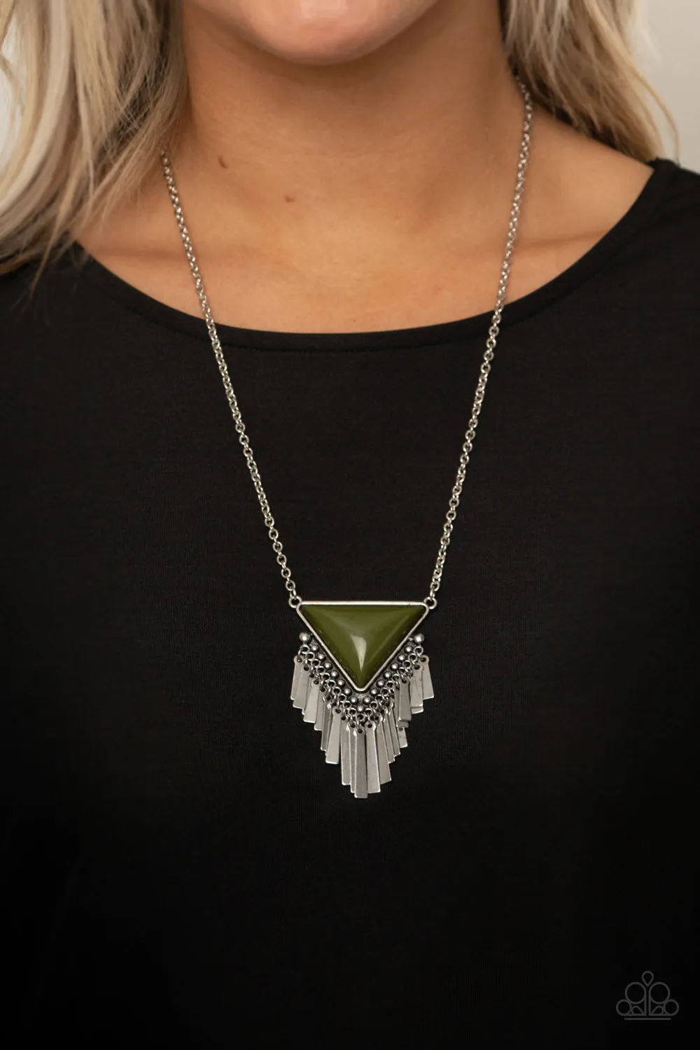 PAPARAZZI Badlands Bonanza - Green NECKLACES