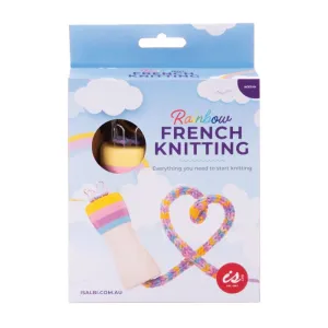 Rainbow French Knitting Kit