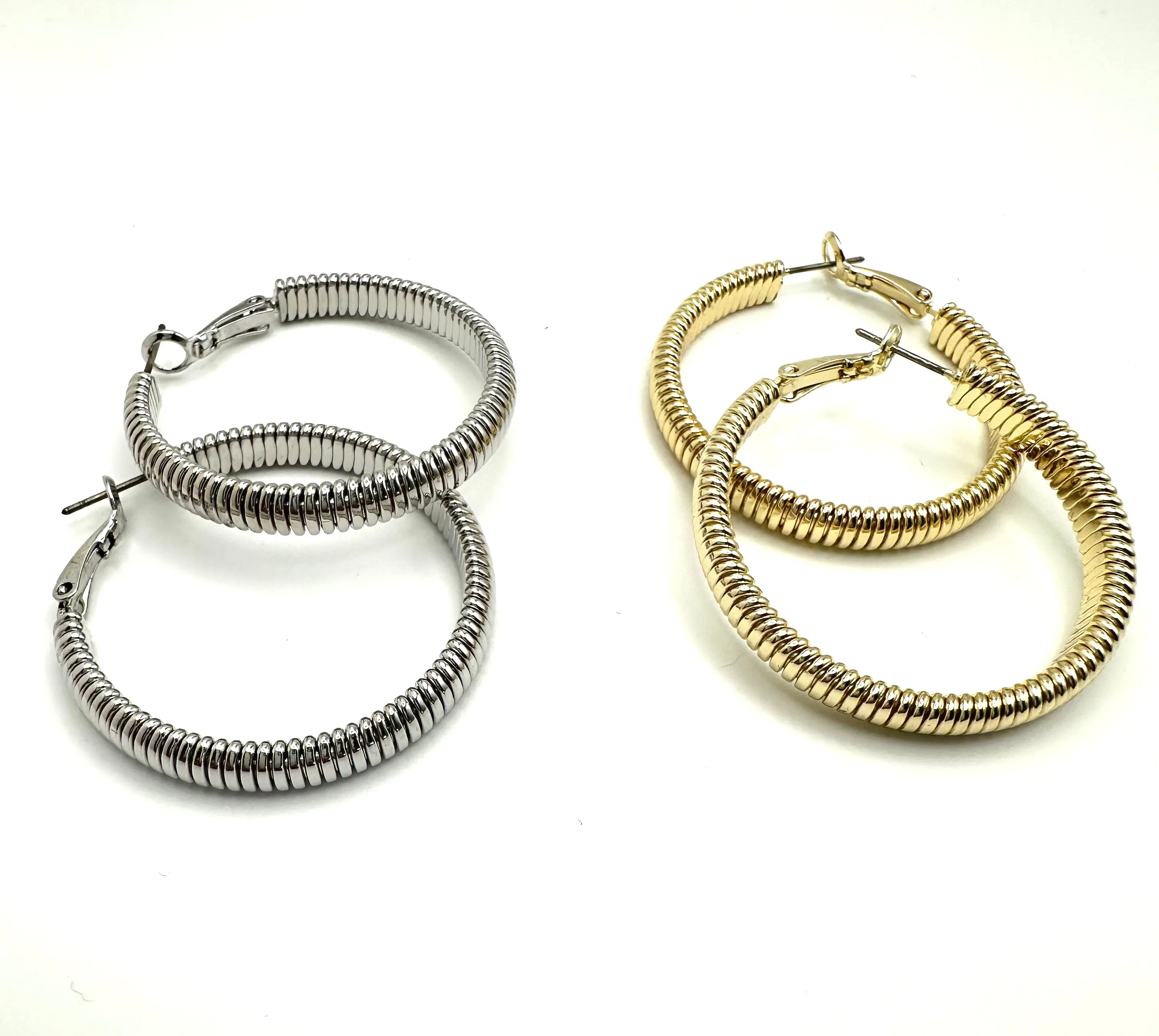 Ribbed Hoops