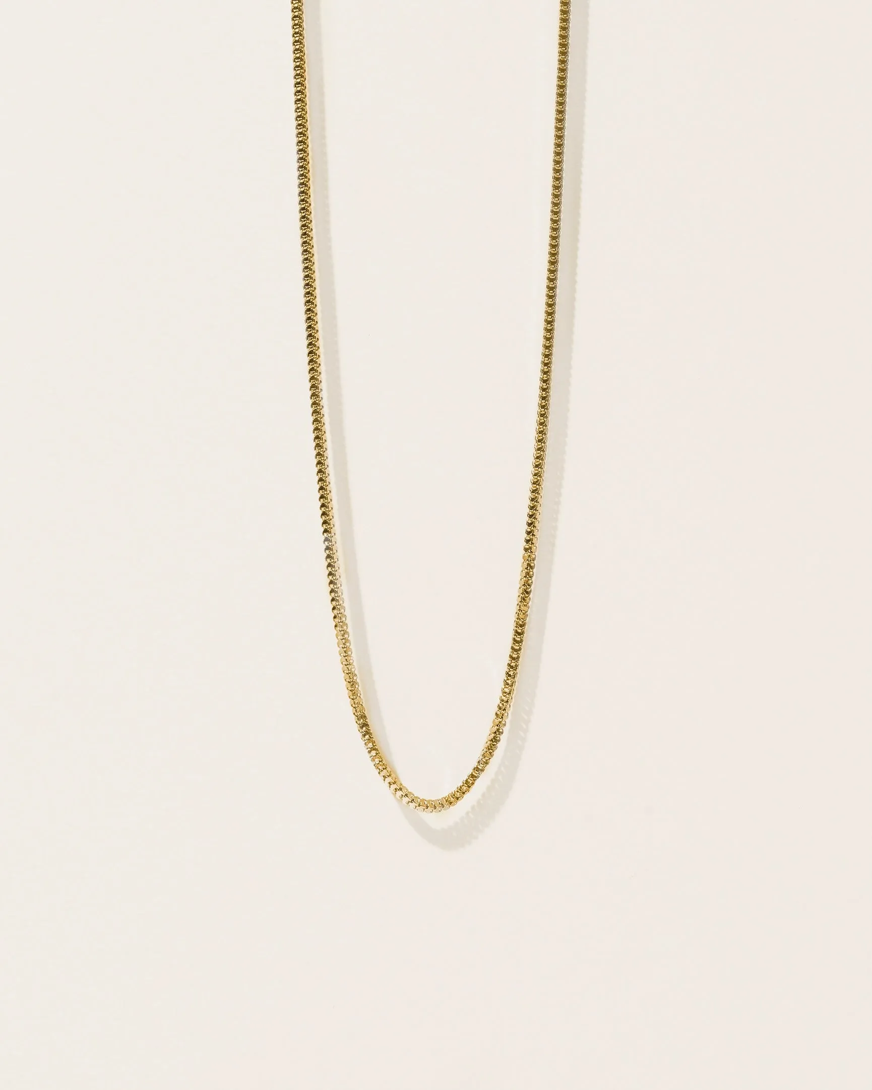 Square necklace - Shine