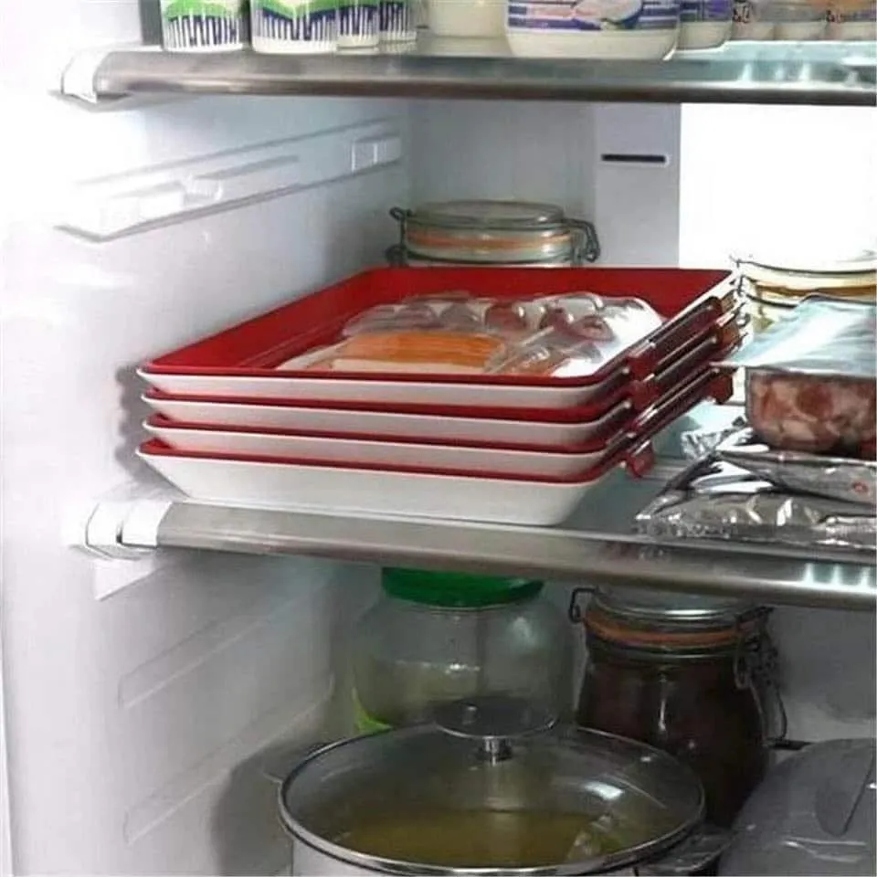Stackable Food Preservation Tray