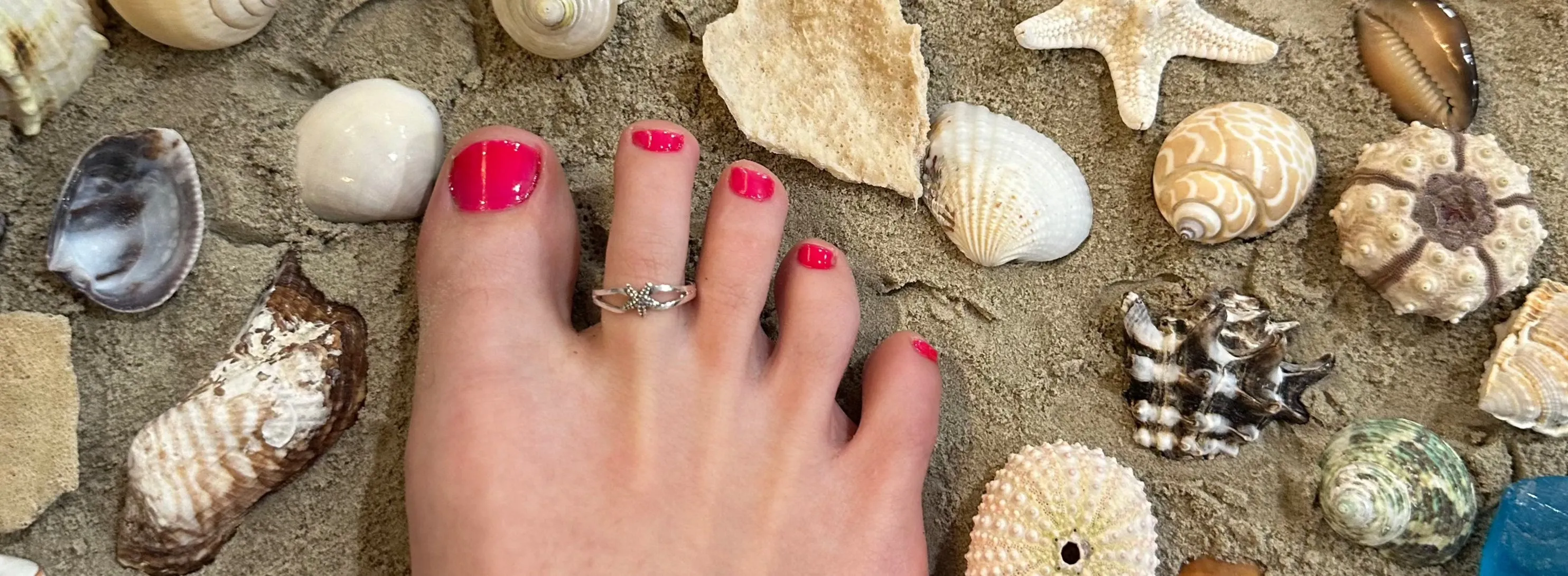 Sterling Silver Adjustable Toe Rings