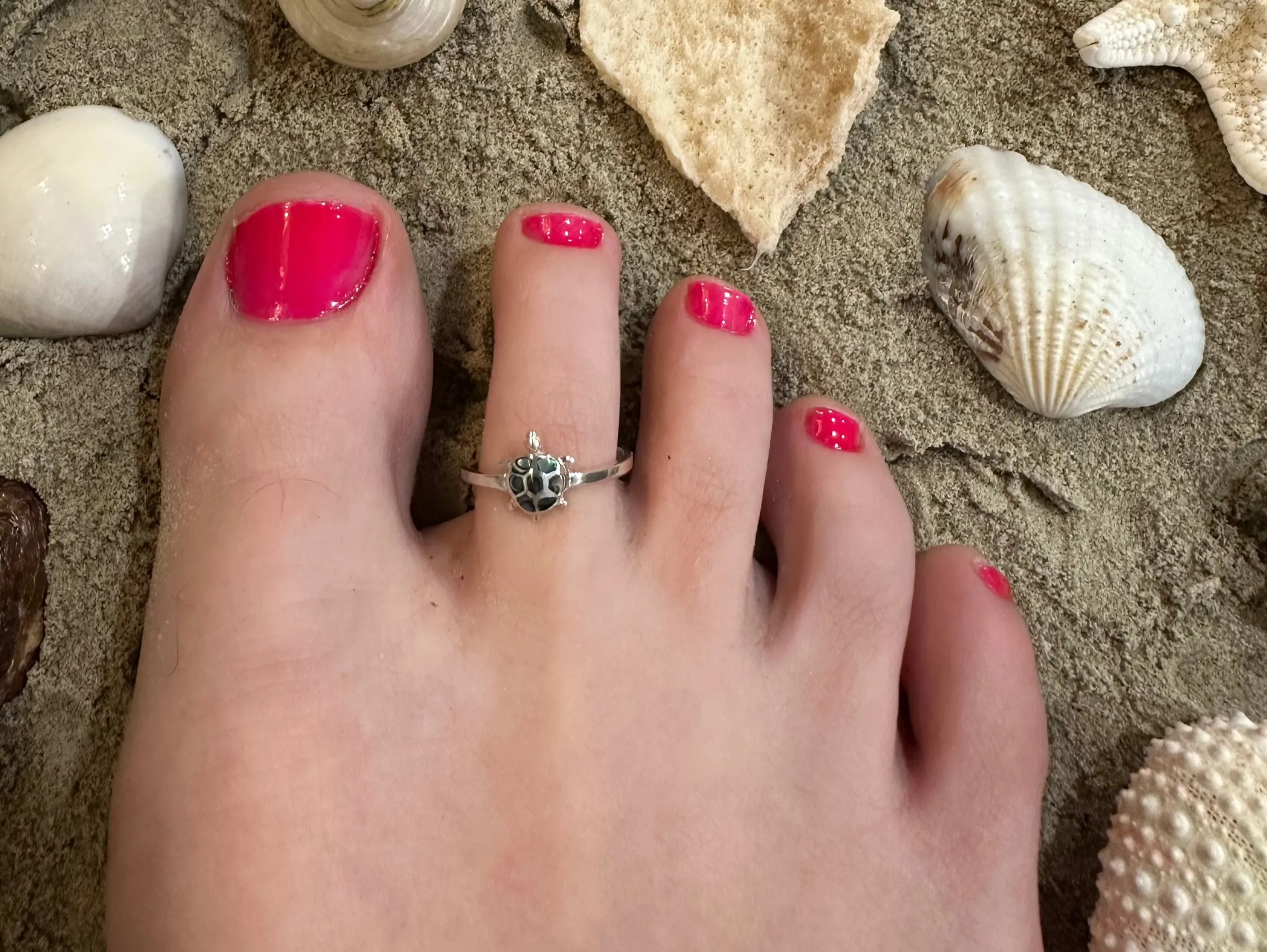 Sterling Silver Adjustable Toe Rings