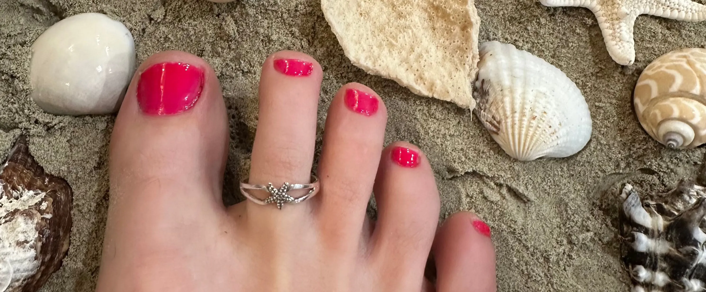 Sterling Silver Adjustable Toe Rings