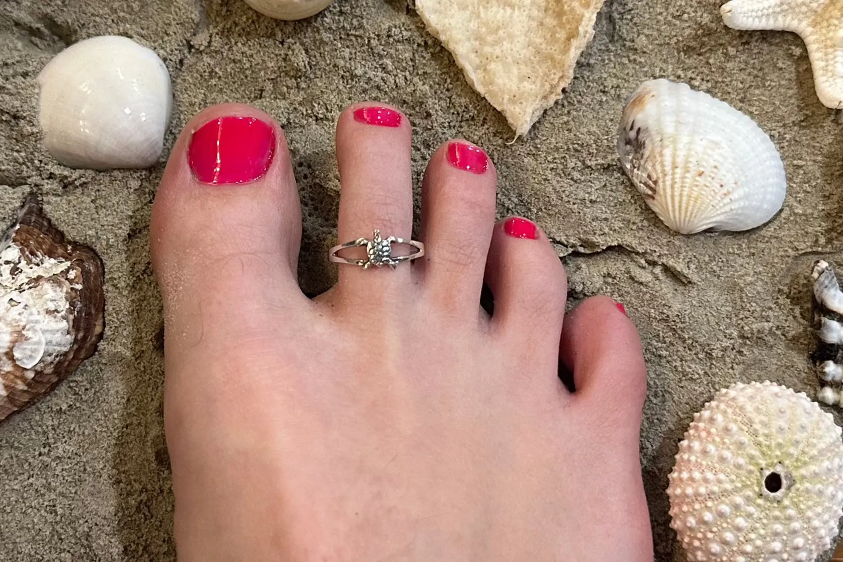 Sterling Silver Adjustable Toe Rings