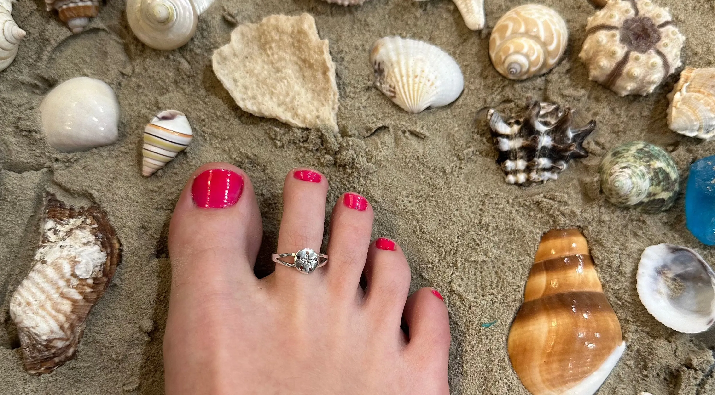 Sterling Silver Adjustable Toe Rings