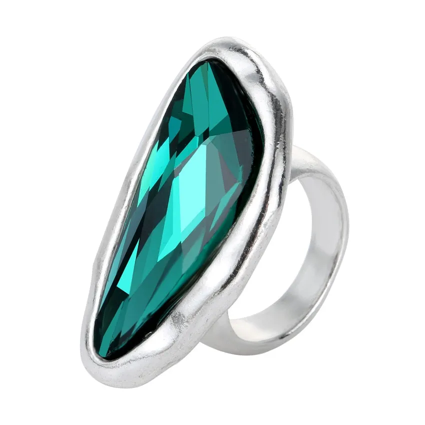 TEEK - Idolized Irregular Crystal Ring