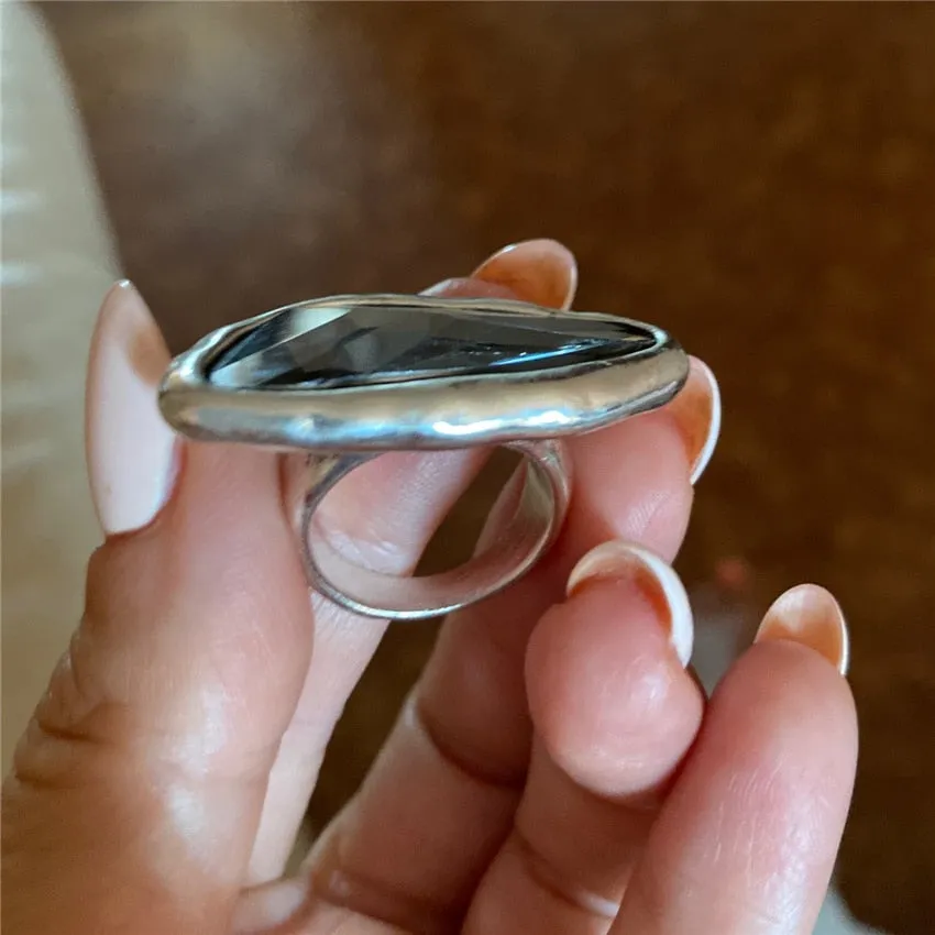 TEEK - Idolized Irregular Crystal Ring