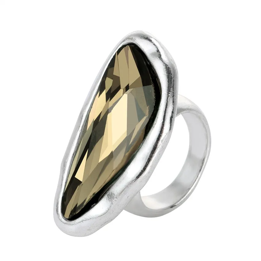 TEEK - Idolized Irregular Crystal Ring