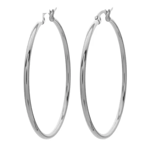 Trendy Large Hoop Earrings