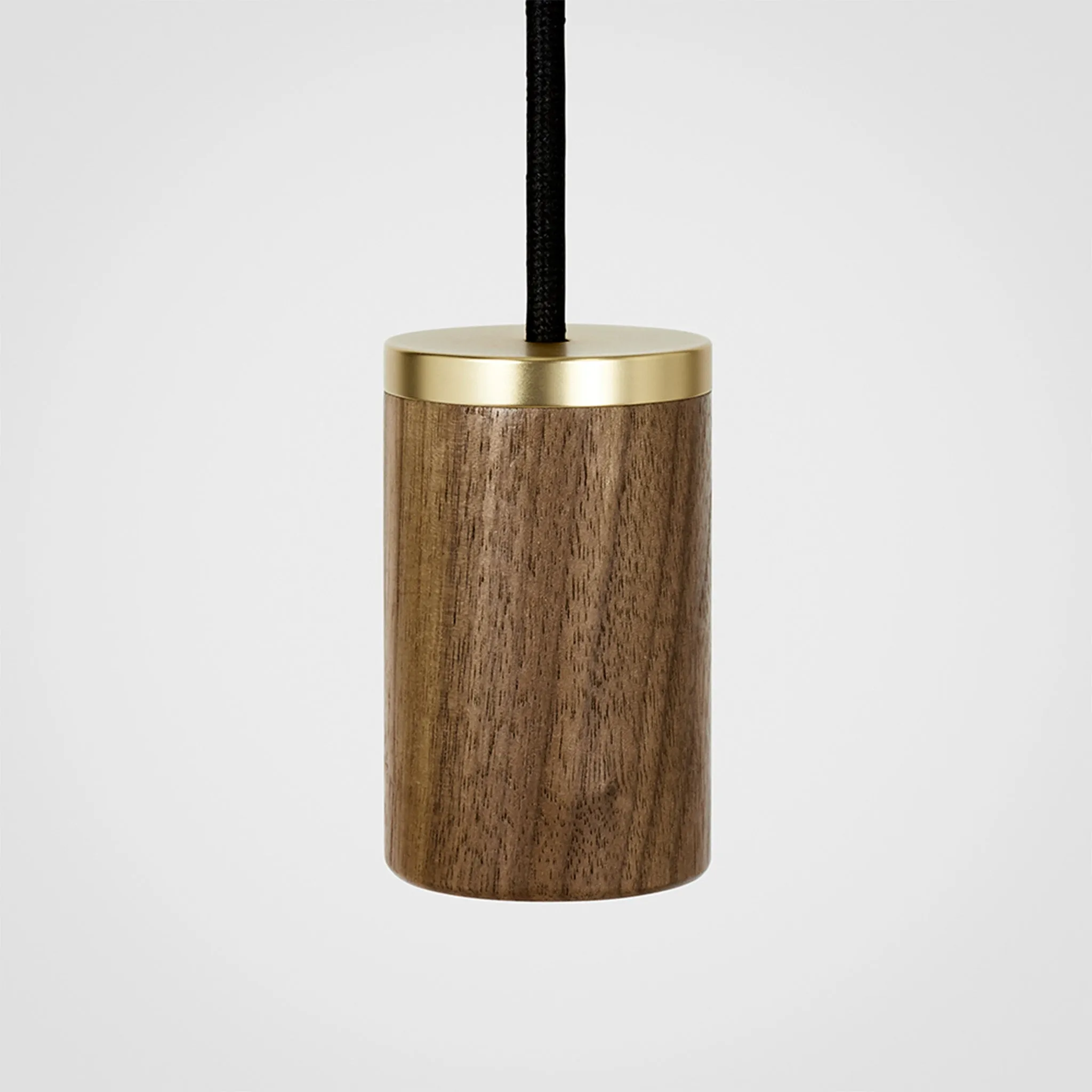 Voronoi I Pendant Light in Walnut