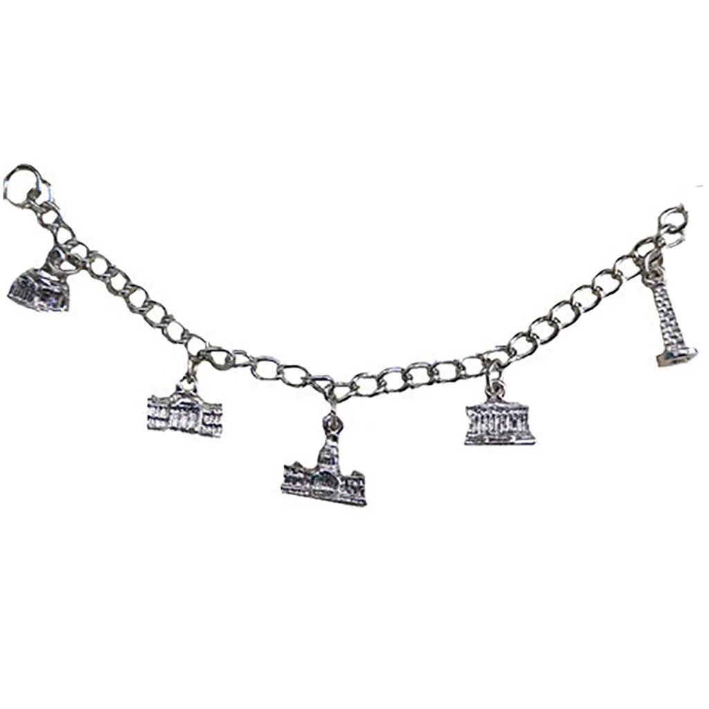 Washington, D.C. Charm Bracelet