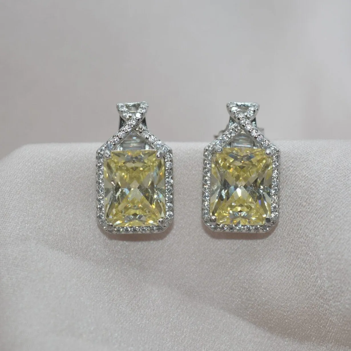 Yellow Harmony Earrings